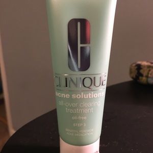 Clinique acne treatment cream